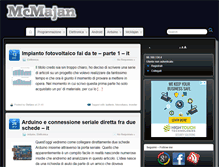 Tablet Screenshot of mcmajan.com